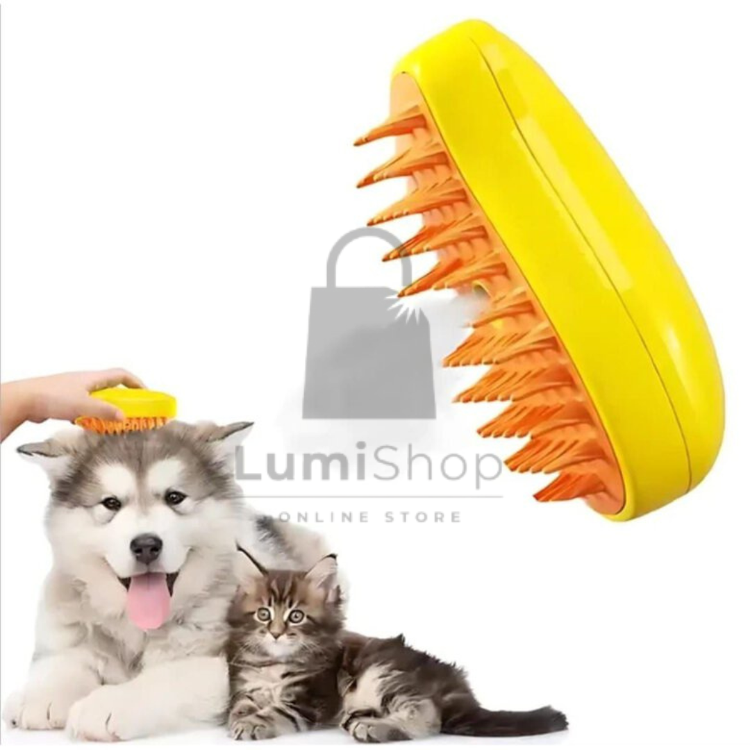 Cepillo A Vapor Para Mascotas